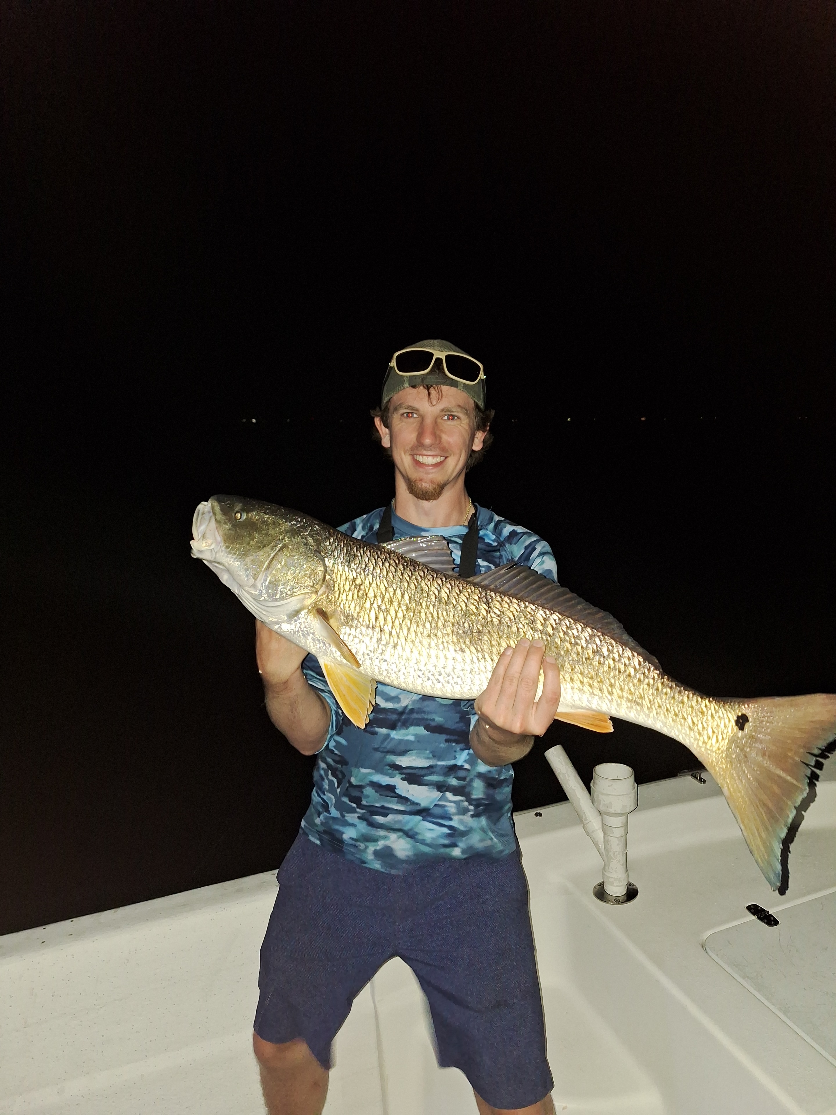 OBX Outdoors captain on the Roanoke Sound