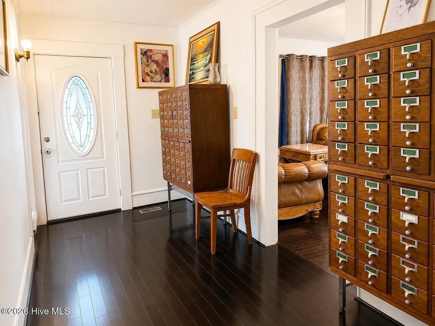 Inside front living room